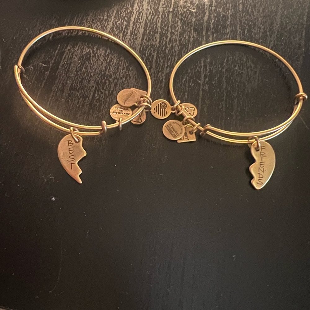 Set Of Alex and Ani “Best Friend” Bracelets.. Great Condition.. Never Used!!